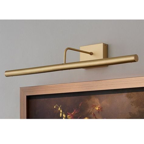 Cordless Picture Light, Gallery Wall Lighting, Painting Light Fixtures, Brass Picture Light, Light Picture Wall, Picture Frame Light, Bookcase Lighting, Artwork Lighting, Picture Lights