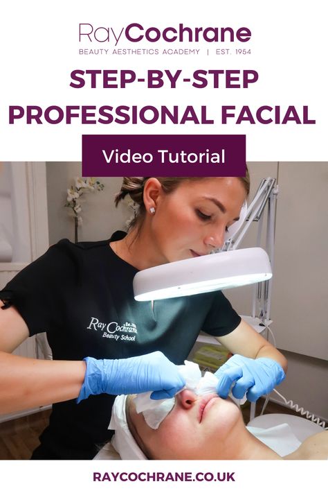 Extraction Tools Facial, How To Do Extractions On Face, How To Do Facials Step By Step, Facial Education, Dermaplaning Facial Steps, Facial Steps Professional, Teaching Esthetics, Extractions Facial Videos, Facial Step By Step