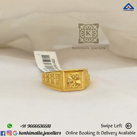 #KJ_G551 Net Weight: up to 3 grams Item : Gents Rings Fb, Insta, Pinterest: @konkimalla.jewellers 3grams Gold Rings, Gold Ring Designs For Men, Gold Rings Men, Ring Designs For Men, Gents Rings, Rings Men, Home Door Design, Gents Ring, Mens Rings