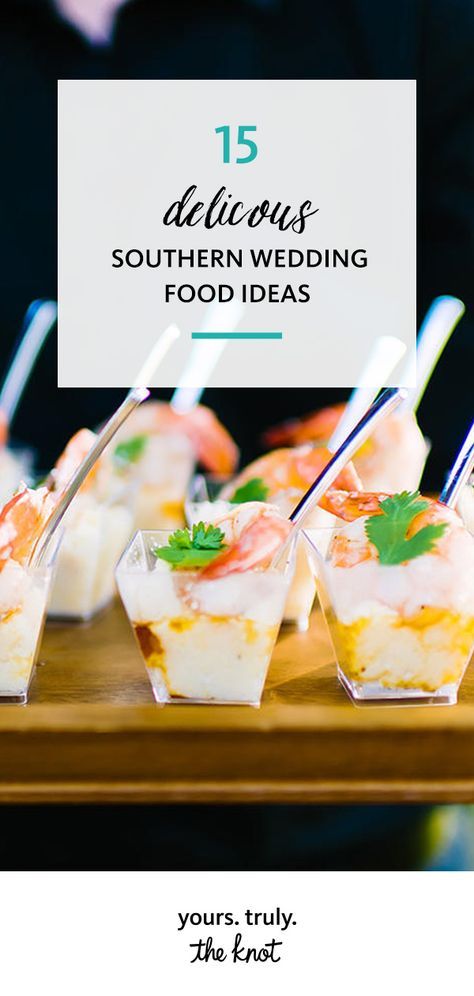 Southern Food Appetizers Parties, Southern Wedding Hors D'oeuvres, Soul Food Wedding Reception, Menus For Wedding Reception, Southern Wedding Food Ideas, Fried Chicken Wedding Reception, Southern Menu Ideas, Southern Wedding Menu Ideas Food, Southern Themed Party Food