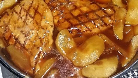 Easy Chicken Cutlets with Apples Recipe | Allrecipes Apple Recipes Savory Fall, Baked Chicken And Apple Recipes, Chicken Apple Recipes Dinners, Chicken With Apples Recipes, Savory Apple Recipes Dinners, Chicken And Apples Recipes, Savoury Apple Recipes, Chicken And Apple Recipes, Easy Chicken Cutlets