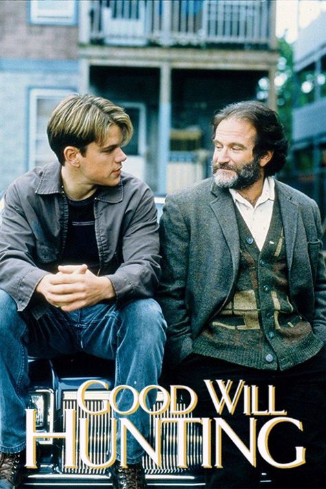 Good Will Hunting Movie, Matt Damon Ben Affleck, Robin Williams Movies, Hunting Wallpaper, Gus Van Sant, College Poster, Beatles Poster, Stellan Skarsgård, Minnie Driver