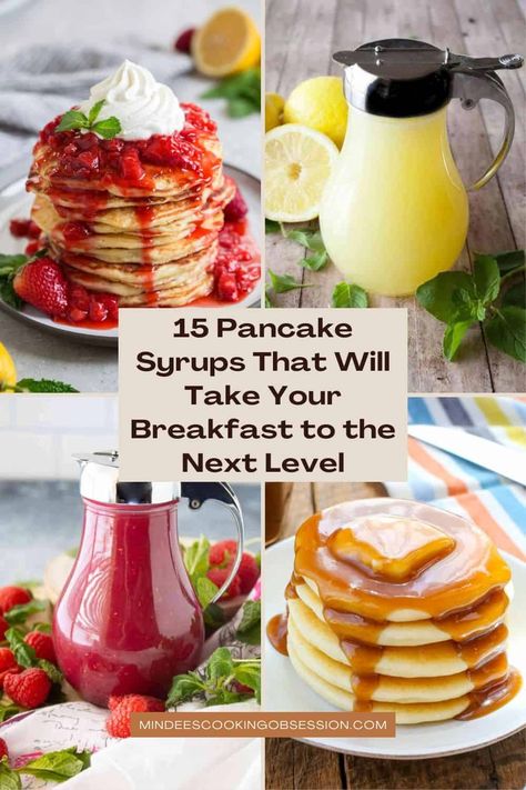 Flavored Pancake Syrup Recipe, Tropical Syrup For Pancakes, Breakfast Syrup Recipe, Homemade Fruit Syrup For Pancakes, Pancake Syrup Alternative, Syrup Alternatives For Pancakes, Homemade Syrups For Pancakes, Flavored Pancake Syrup, Waffle Syrup Ideas