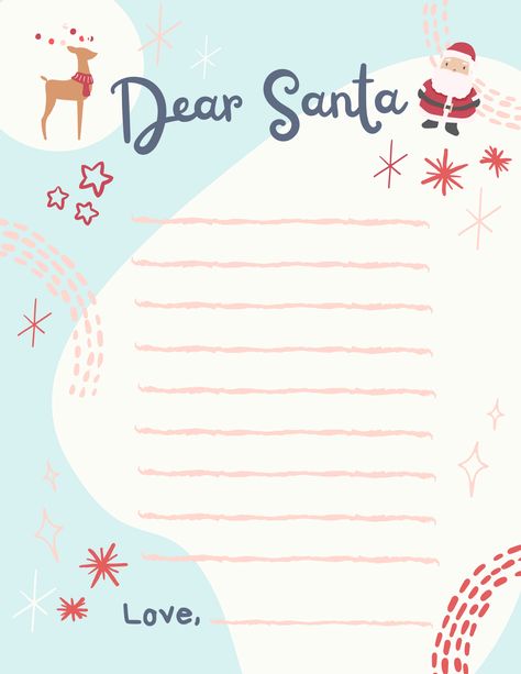 Christmas Letters To Santa, Disney Christmas Movies, Best Holiday Movies, Letter Santa, Muppets Christmas, Christmas At Disney, Holiday Movie Night, Santa Letter Printable, Christmas Cruise