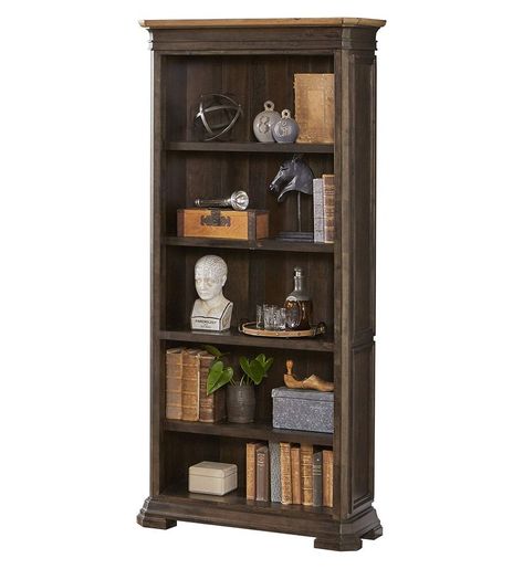 Martin Furniture IMSA3678 Executive Open Bookcase, Fully Assembled, Brown Brown Bookcase, Bookcases For Sale, 5 Shelf Bookcase, Open Bookcase, Kids Bookcase, Brewed Coffee, Office Environment, Dark Roast, Home Office Organization