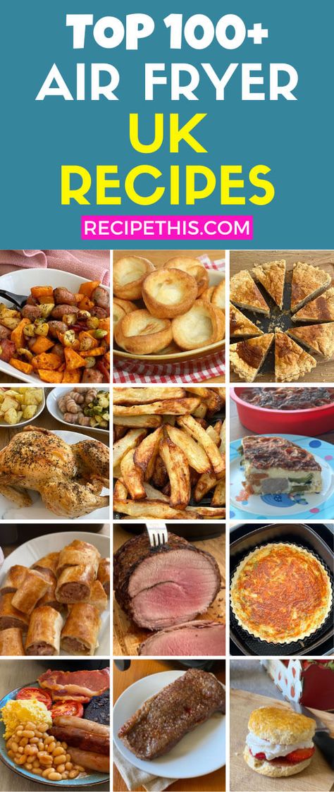 Air Fryer Recipes UK Tower Dual Air Fryer Recipes Uk, Ninja Foodi Dual Zone Air Fryer Recipes Uk, Halogen Air Fryer Recipes, Ninja Duel Air Fryer Recipes Uk, Air Fryer Recipes For 1 Person, Air Fryer Recipes Healthy Uk, Ninja Airfryer Recipes Uk, Uk Recipes Dinners, Instant Air Fryer Recipes