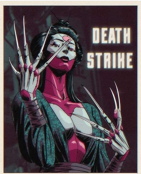 Lady Deathstrike. #XMen Art by Jonny Wise 80s Posters Art, Lady Deathstrike, Xmen Art, Wolverine Art, Foto Top, Marvel Xmen, Superhero Villains, Marvel Artwork, Marvel Comic Universe