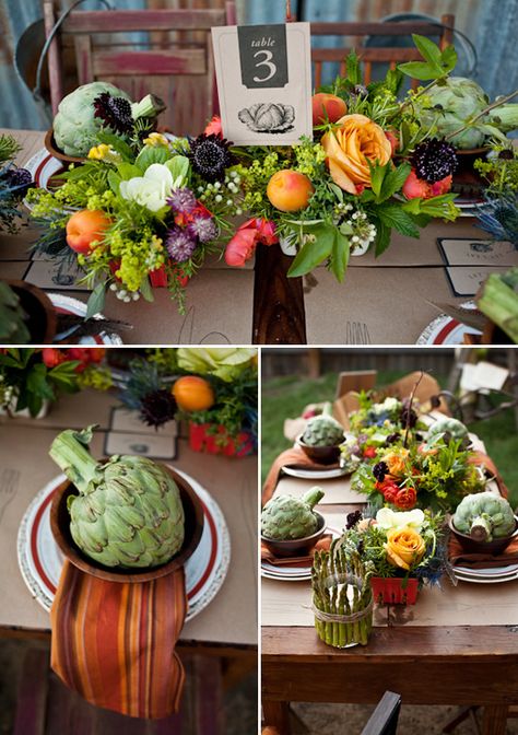 Nice! Earthy Wedding Decorations, Lightbox Photography, Farmers Market Party, Farmers Market Wedding, Fruit Bowl Display, Party Decorations Table, Fruit Table, Earthy Wedding, Table Decorating