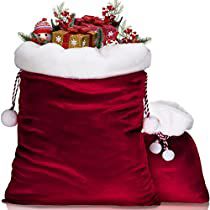 Check this out on Amazon Santa Gift Bags, Christmas Gift Sack, Christmas Santa Gifts, Big Stuffed Animal, Christmas Velvet, Santa Bags, Holiday Storage, Gift Sack, Retail Bags