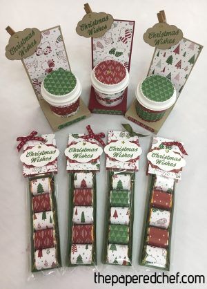 Stampin Up Weihnachten, Mini Coffee Cups, Christmas Treats Holders, Hershey Nugget, Christmas Craft Show, Holiday Diy Projects, Christmas Craft Fair, Sale Ideas, Candy Crafts