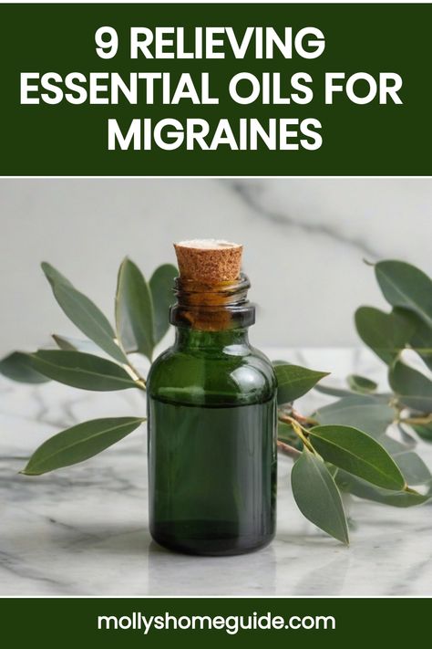 Explore the power of essential oils for migraine relief with these soothing DIY blends. Incorporate Peppermint and Lavender to alleviate headaches naturally. Try an easy-to-make migraine relief roller with Chamomile and Eucalyptus for calming effects. Discover the best essential oil recipes for migraines that can provide comfort and relief whenever headaches strike. Experience how these Essential oils for migraine create a holistic approach to easing tension and promoting relaxation. Essential Oil Blend For Migraines, Diy Migraine Relief, Essential Oil Headache Relief, Diy Headache Relief, Migraine Essential Oil Blend, Essential Oil For Headaches, Headache Relief Essential Oils, Oils For Migraines, Lemon Balm Essential Oil