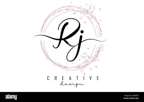 R J Logo Design, R J Tattoo, R J Logo, Rj Logo Design, Rj Logo, Jewel Logo, J Tattoo, Flower Drawing Design, Name Logo