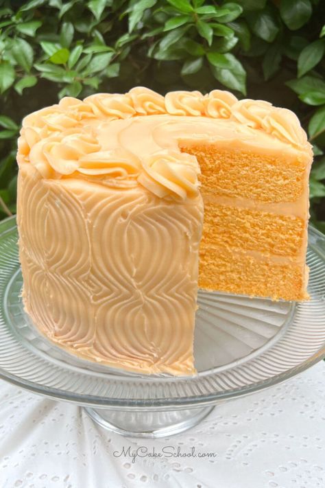 Orange Fluff Cake, Satsuma Recipes Cakes, Cakes With Fruit In Them, Orange Cake With Buttercream Frosting, Lemon Curd Cakes, Orange Sherbet Cake, Thanksgiving Layer Cake, Orange Pound Cake With Glaze, Duncan Hines Orange Supreme Cake Recipes