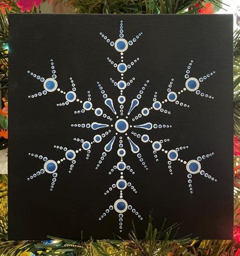 Christmas Snowflake Dot Mandala Painting at Mystical Crafting Emporium, 870 West Onstott Frontage Road, Suite H, Yuba City, CA 95991, Yuba City, United States on Sun Dec 12 2021 at 01:00 pm to 03:00 pm Dot Art Painting Patterns Printable Christmas, Snowflake Dot Mandala, Mandala Snowflake Design, Dot Painting Snowflakes, Snowflake Dot Painting, Dot Snowflakes, Christmas Dot Art, Elementary Projects, Mandala Snowflake