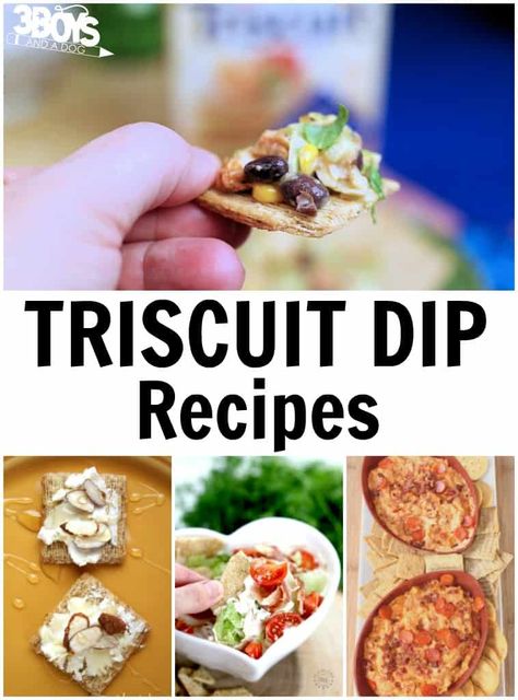 Triscuit Dip, Triscuit Recipes, Gluten Free Puff Pastry, Game Day Party, Game Snacks, 3 Boys, Yummy Dips, Big Party, Toast Recipes