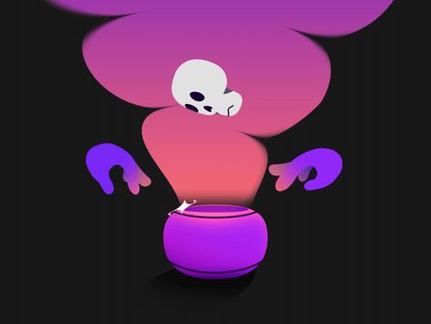 Spooky Candy by Laurentiu Lunic Halloween Animation Gif, Halloween Motion Graphics, Witch Animation, Geometric Character, Halloween Graphic Design, Halloween Animation, Ghost Character, Halloween Animated, Helloween Wallpaper