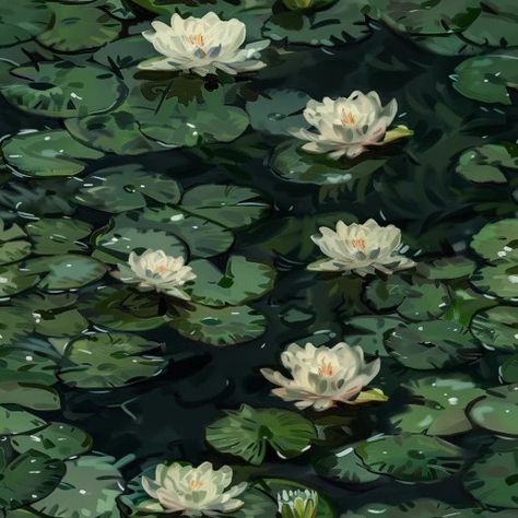 Milton Lillies Wallpaper – Painted Paper Dark Green Ipad Wallpaper Aesthetic, Forest Green Artwork, Nature Background Wallpaper, Green Fairy Asthetics, Elegant Green Aesthetic, Green Art Icon, Lilly Core Aesthetic, Academia Green Aesthetic, Dark Olive Green Aesthetic