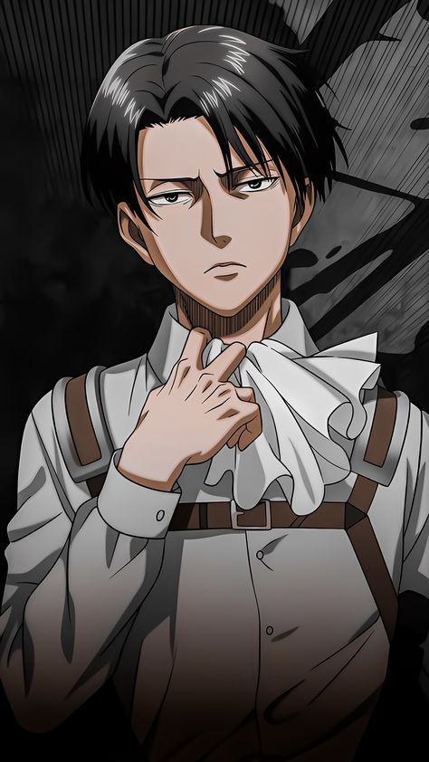 Attack On Titan ~ Wallpaper Levi Ackerman Hot Wallpaper, Hot Profile Picture, Anime Attack Titan, Aot Connie, Levi Official Art, Attack On Titan Titans, Armor Titan, Levi Wallpaper, Hot Profile