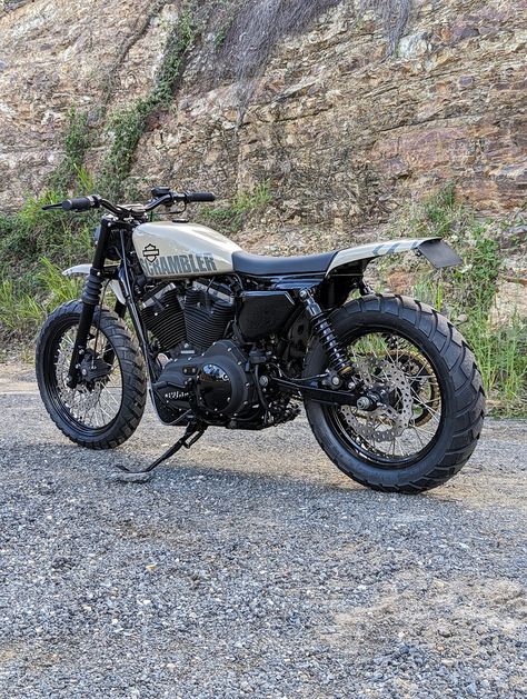 The Night Scrambler: Nightster 1200 Scrambler – BikeBound Nightster 1200, Aesthetic Exercise, Harley Scrambler, Sportster Scrambler, Harley Davidson Scrambler, Hd Motorcycles, Ducati Cafe Racer, Sportster Bobber, Tracker Motorcycle