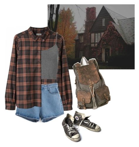 Flannel Shacket Outfit Women, Haunted House Outfit, Story Settings, House Outfit, Emo Style, Goth Outfit, Mode Grunge, Mode Hippie, Classy Design