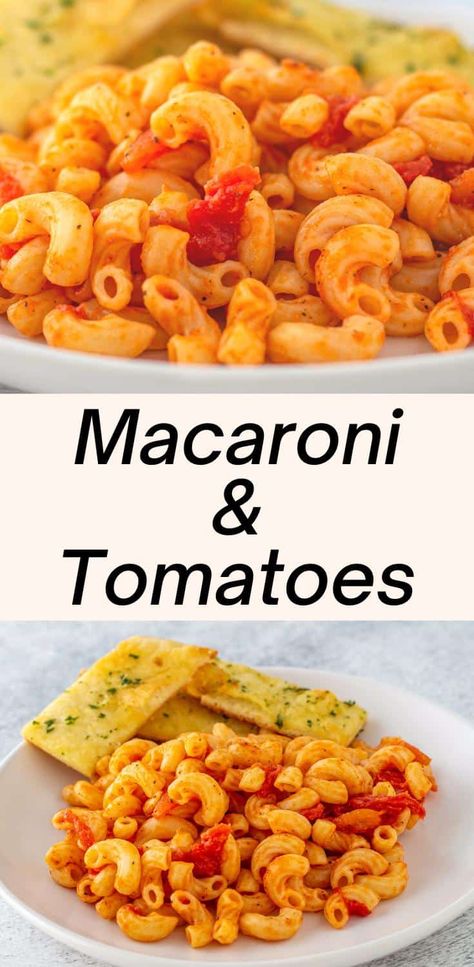 Macaroni and Tomatoes - Pear Tree Kitchen Kid Friendly Pasta Dinners, Macaroni And Tomatoes, Quick Family Dinners, Southern Dinner, Easy Macaroni, Cheap Recipes, Tomatoes Recipe, Cooking Tomatoes, Baked Macaroni