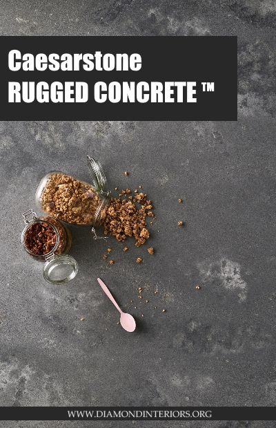 Rugged Concrete Caesarstone, Caesarstone Rugged Concrete, Concrete Benchtop, Ceasar Stone, Weathered Concrete, Caesarstone Kitchen, Tactile Texture, Butler Pantry, Shed Homes