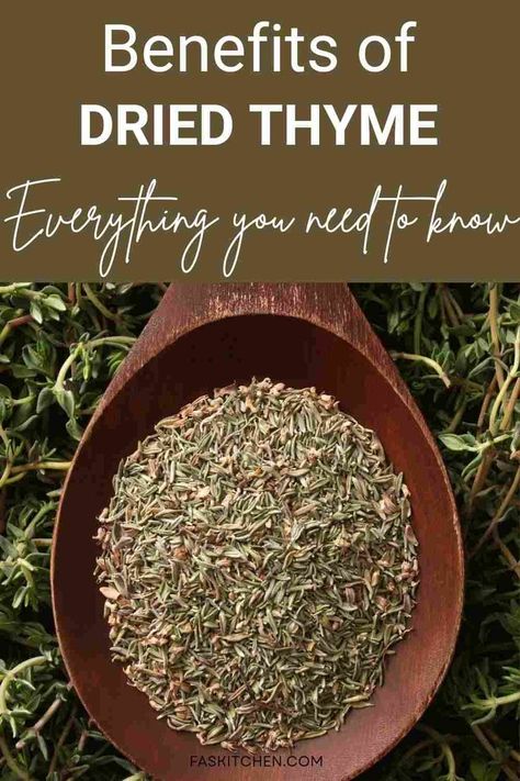 A collection of dried thyme leaves in a small bowl, showcasing its aromatic and flavorful qualities. Drying Thyme, Thyme Tea, Thymus Vulgaris, Dried Thyme, Culinary Herbs, Spices And Herbs, Nutrition Health, Herb Seeds, Culinary Skills