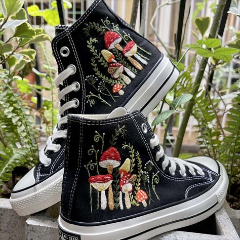 🧡 Dear Guests...🧡🧡🧡 Welcome to EmbroideryConverse and choose private custom-made embroidery shoes !!! 

🧡 See more designs and order at: https://www.etsy.com/uk/shop/LucyDavisCreations Pretty Converse, Converse Shoes Price, Boty Converse, Shoe Embroidery, Converse Embroidery, 1970s Shoes, Cute Converse Shoes, Embroidered Sneakers, Chuck Taylor Shoes