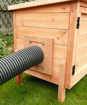 Connected a Rabbit Hutch a Run - Ramps and Tunnels Bunny Runs Outdoor Diy, Catios Diy, Outdoor Rabbit Run, Rabbit Cages Outdoor, Rabbit Tunnel, Rabbit Hutch And Run, Rabbit Hutch Plans, Rabbit Shed, Diy Rabbit Cage