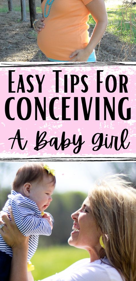 When you're expecting, it's totally normal to want a boy or a girl, and there are actually ways to increase your chances for one or the other! Here are some easy, natural tips for when you're trying to conceive a baby girl! How To Conceive A Girl, Tips For Conceiving, Conception Tips, Conceiving A Girl, Conceiving A Boy, Pregnancy Routine, Getting Pregnant Tips, How To Conceive, Pregnant With A Girl