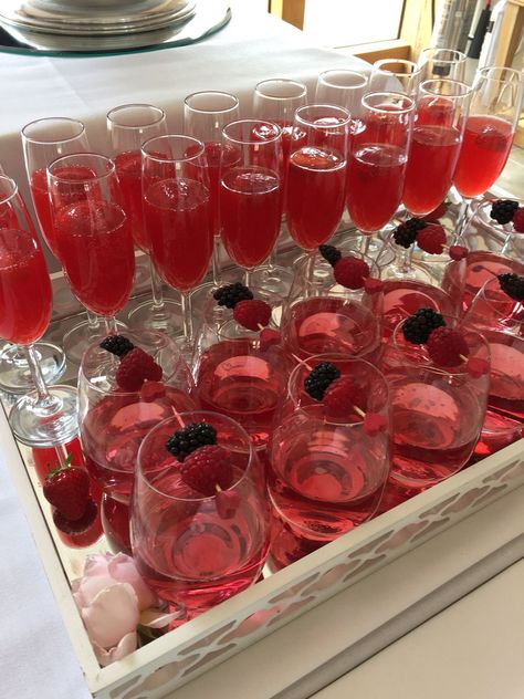 Red Themed Drinks, Red Bday Party Theme, Cocktail Theme Party Ideas, Red Aesthetic Party, Red Birthday Aesthetic, Pink And Red Birthday, Red Party Ideas, Cherry Birthday, Wedding Drinks Reception