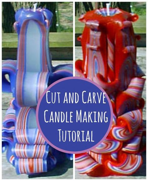 Cut N Carve Candle Instructions – Candle Making make your own Candle Carving Diy, Candle Instructions, Candle Making Tutorial, Candle Dipping, Hand Carved Candles, Hand Dipped Candles, Valentine Candles, Making Candles Diy, Candle Kits