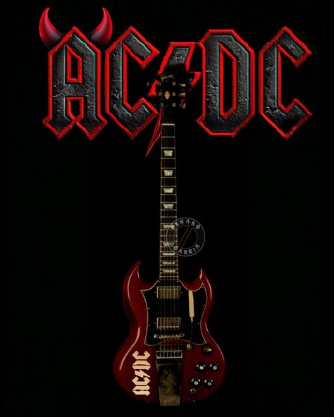 AC/DC - Angus Young - Guitar . . . .⚡️ Gibson SG Ac Dc Wallpapers Aesthetic, Ac Dc Aesthetic, Ac Dc Wallpapers, Acdc Artwork, Angus Young Guitar, Acdc Art, Ac/dc Art, Acdc Guitar, Ac Dc Angus