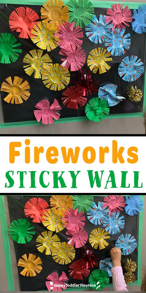 Firework Nursery Activities, Toddler Firework Activities, Fireworks Toddler Crafts, Firework Ideas Eyfs, Firework Crafts For Preschoolers, Firework Activities For Babies, Fireworks Activities For Preschool, Fireworks Crafts For Toddlers, Firework Pictures Kids