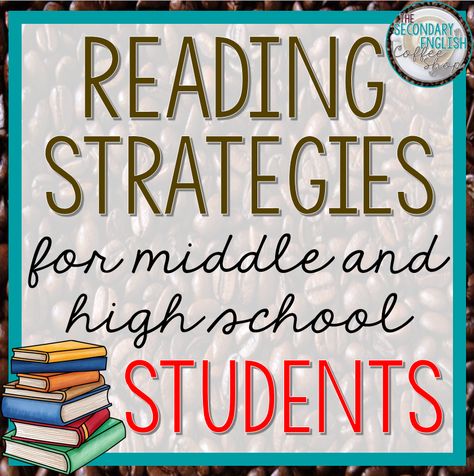 A great blog of secondary English teachers helping you find great ideas to enhance your classroom! Reading Intervention Middle School, English Coffee Shop, Middle School Reading Comprehension, High School Reading, Reading Strategy, Language Classroom, Reading Comprehension Lessons, Teaching High School English, 6th Grade Reading