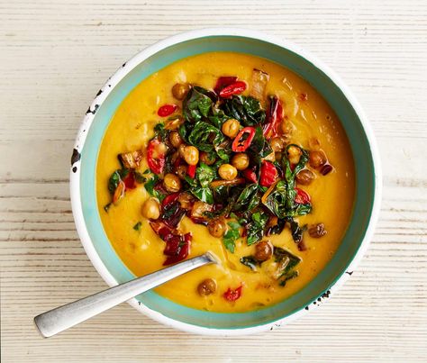 Yotam Ottolenghi’s super-cheap recipes for students | Food | The Guardian Cupboard Recipes, Recipes For Students, Chard Soup, Summer Fruit Recipes, Store Cupboard, Toffee Sauce, Rainbow Chard, Student Recipes, Soup Kitchen