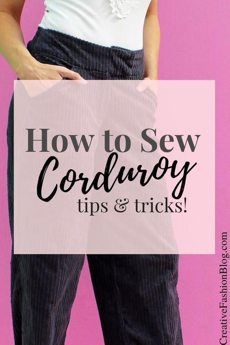 Diy Corduroy Pants, How To Hem Corduroy Pants, Corduroy Pants Sewing Pattern, Corduroy Pants Pattern, Corduroy Sewing Projects, Sewing Corduroy, Terra Aesthetic, Boho Sewing Patterns, Corduroy Outfit