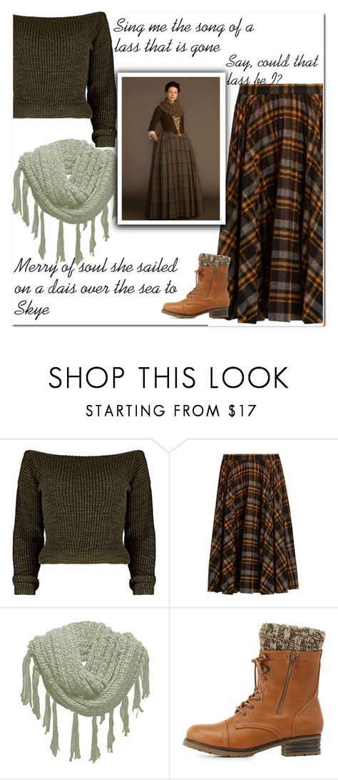 "Outlander: Claire Fraser" by claudialogan ❤ liked on Polyvore featuring Maison Margiela and Charlotte Russe Modern Outlander Fashion, Outlander Aesthetic Fashion, Claire Fraser Outfits, Outlander Outfits Inspiration, Claire Fraser Aesthetic, Outlander Aesthetic Home, Outlander Inspired Outfits, Outlander Outfits, Claire Fraser Costume