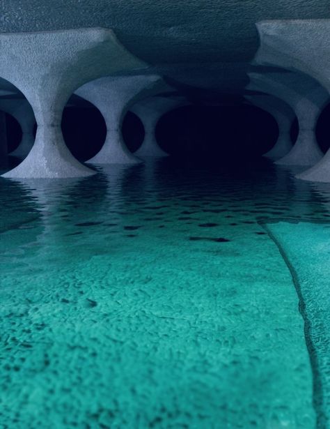 Weird Core, Dreamcore Aesthetic, Weirdcore Aesthetic, Underwater City, Liminal Space, Liminal Spaces, Pool Rooms, Dreamcore Weirdcore, Strange Places