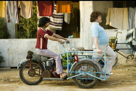 Mexican harley Nacho Libre Quotes, Nacho Libre, Tenacious D, Napoleon Dynamite, Motorized Bicycle, Jack Black, Funny Pics, Film Movie, Movie Scenes