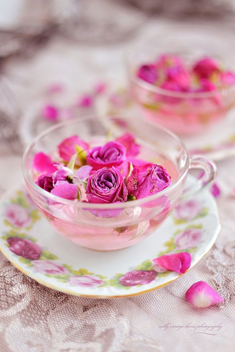 Glace Fruit, Drying Roses, Pink Tea, Rose Tea, Tea Art, Flower Tea, Tea Recipes, Herbal Tea, High Tea