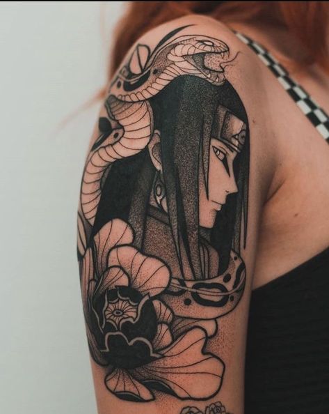 Arte Hippy, Sakura Tattoo, M Tattoos, Forarm Tattoos, Naruto Tattoo, Geniale Tattoos, Spooky Tattoos, Gaming Tattoo, Hand Tattoos For Guys