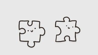 Cute Puzzle Piece Drawing, Best Friend Tattoos Puzzle Pieces, Puzzle Piece Design, Puzzle Matching Tattoos, Drawing Puzzle Pieces, Puzzle Tattoo Design, Puzzle Pieces Drawing, Puzzle Piece Drawing, Puzzle Pieces Art