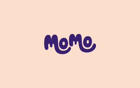 Custom wordmark for Toronto-based tech accessory company Momo Case that’s inspired by the groovy 70s. Momo Logo Design Ideas, Groovy Logo Design, Groovy Branding, 70s Branding, Groovy Logo, Fun Logo Design, Fun Logos, Wordmark Design, Playful Logo Design