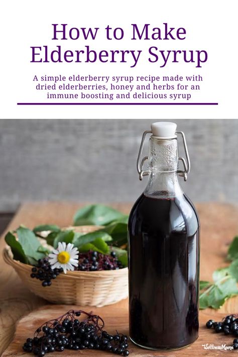 Immune Boosting Elderberry Syrup, Elderberry Immune Booster, Elderberry Benefits Immune System, Elderberry Syrup Recipe Wellness Mama, Elderberry Medicine, Benefits Of Elderberry Syrup, Elderberry Syrup Benefits, Benefits Of Elderberry, Medicinal Recipes