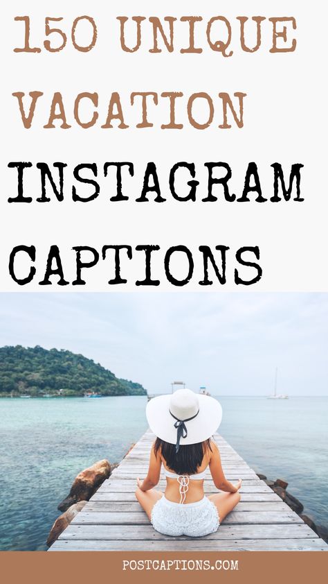 Are you looking for the perfect caption to capture your amazing vacation photos? Look no further! We've got you covered with a list of 150 of the best captions for your next post. From funny quips to heartfelt messages, we've got something for everyone. Vacation captions| Funny vacation captions| Short vacation captions| Vacation quotes for Instagram captions| Vacation quotes for Instagram Bio Ig Captions For Vacations, Vacation Photo Captions Instagram, Cute Vacation Captions, Instagram Captions Vacation Posts, Birthday Vacation Quotes, Cute Vacation Quotes, Vacation Reel Caption, Vacation Picture Captions, Post Vacation Instagram Captions