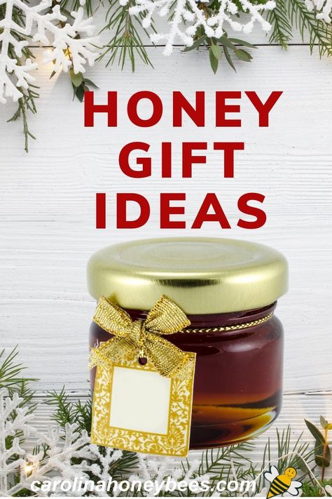 If you have a honey lover on your gift list, the job of finding a perfect gift is a sweet one. These honey gift ideas are sure to help finished your shopping task. Honey Gift Basket Ideas, Honey Gift Ideas, Honey Gift Basket, Gift Ideas For Anyone, Honey Gift, Chistmas Gift, Honey Chocolate, Honey Bottles, Honey Shop