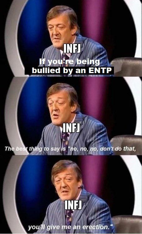 Entp And Infj, Infj Functions, Infj Meme, Infj Personality Facts, Infj And Entp, Infj Humor, Entp Personality Type, Infj Psychology, Introverted Thinking