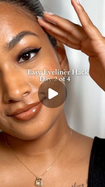 L Wijetunge on Instagram: "4 Days of Easy Eyeliner Looks - Day 2 🖊️🥰 Using @tartecosmetics Maneater Liquid Eyeliner . . . #makeupseries #tarte #easyeyeliner #easyeyelinertutorial #makeuponfleek #brownskinmakeup #singaporeblogger #makeuponbrownskin #eyelineronfleek #makeuptutorials" How To Apply Liquid Eyeliner, Easy Eyeliner Looks, Tightlining Eyes, How To Use Eyeliner, Easy Eyeliner, Eyeshadow Styles, Eyeliner Techniques, Eyeliner Stencil, Eyeliner Hacks