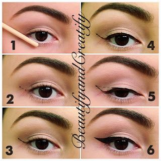 Eyeliner Cheap, Cat Eye Makeup Tutorial, Mac Eyeliner, Teknik Makeup, Cat Eye Eyeliner, Easy Winged Eyeliner, Purple Eyeliner, Eyeliner For Hooded Eyes, Eyeliner Tips